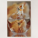 Recherche de orange cat puzzles Chat tabby orange