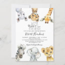 Recherche de wild one safari invitations Un peu sauvage