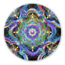 Recherche de psychédélique boutons et poignées de porte Mandala