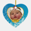 Search for babys first birthday ornaments Babys 1st christmas