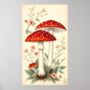 Search for vintage mushrooms posters Nature