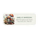 Search for mushroom return address labels Autumn