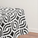 Search for black and white tablecloths Antique