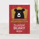 Search for bear valentines day cards First