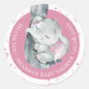 Search for pink snowflake baby shower stickers Girl