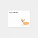 Search for pembroke corgi post it notes Welsh