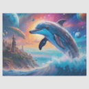 Search for blue dolphin tissue paper Nature