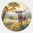 Search for longhorns stickers Cow