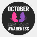 Search for domestic violence awareness stickers breast