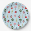 Search for retro christmas paper plates Winter