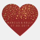Search for confetti wedding stickers Bride and groom