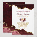Search for gemstone wedding invitations Geode