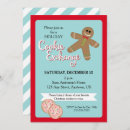 Search for cookie exchange invitations Gingerbread man
