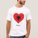 Search for albania love tshirts Flag