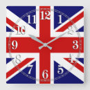 Recherche de drapeau uni royaumes horloges Patriotique