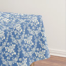 Search for blue and white pattern tablecloths Chic