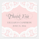 Search for pink lace wedding stickers Rustic