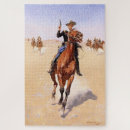Search for cowboy and horse puzzles Desert