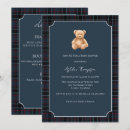 Recherche de motifs tartan invitations Ours en peluche