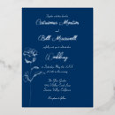 Search for foil print invitations Rose