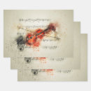 Recherche de violon papier cadeau Aquarelle