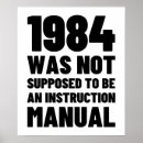 Search for 1984 posters Orwellian