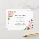 Search for pink floral save the dates Blush