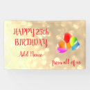 Search for 25th birthday decor Colourful