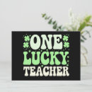 Search for lucky one invitations Shamrock