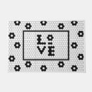 Search for black white geometric doormats Chic
