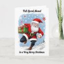Search for running cards Santa claus