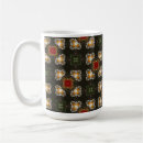 Search for red daisies mugs Elegant