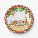 Search for jungle paper plates Boy baby shower