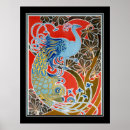 Search for art deco peacock posters Retro