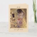 Search for gustav klimt the kiss cards Romance