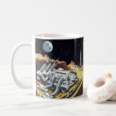 Recherche de fusées vintages tasses Science fiction