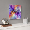 Recherche de toile abstraite horloges Contemporain