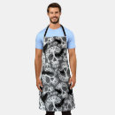 Search for calavera aprons Halloween
