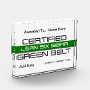 Recherche de récompense acrylique de bloc Vert