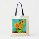 Search for van gogh sunflowers tote bags Still life