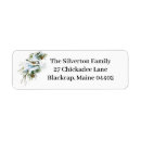Search for snowy trees return address labels Nature