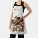 Search for western cowgirl aprons Floral