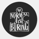 Search for normality stickers Autism awareness