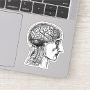 Search for brain anatomy stickers Vintage