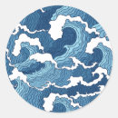 Search for abstract waves stickers Ocean