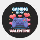 Search for i love art stickers Valentine day gaming