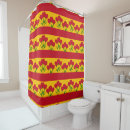 Search for spanish shower curtains Red