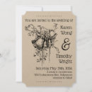 Recherche de timbre mariage invitations Vintage