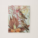 Search for tropical birds puzzles Retro