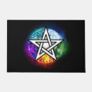 Search for wiccan doormats Pentagram